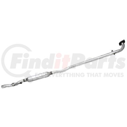 48332 by WALKER EXHAUST - Direct Fit Exhaust Resonator and Pipe Assembly 2.25" Inlet (Inside)