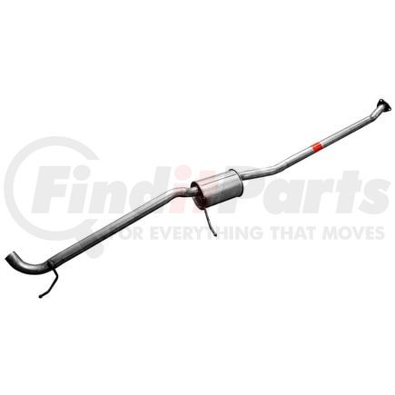 48336 by WALKER EXHAUST - Direct Fit Exhaust Resonator and Pipe Assembly 1.625" Outlet (Outside)