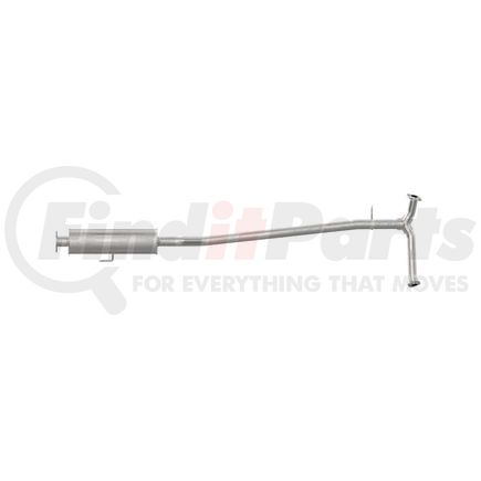 48346 by WALKER EXHAUST - Direct Fit Exhaust Resonator and Pipe Assembly