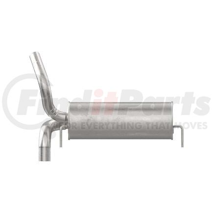 50076 by WALKER EXHAUST - Quiet-Flow SS Direct Fit Exhaust Muffler Assembly 2" Outlet (Outside)