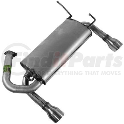 50097 by WALKER EXHAUST - Quiet-Flow SS Direct Fit Exhaust Muffler Assembly 2.25" Outlet (Outside)