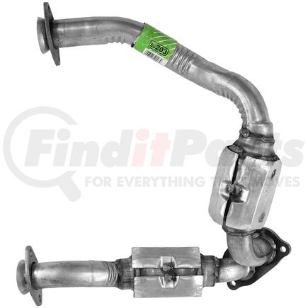 50203 by WALKER EXHAUST - Ultra EPA Direct Fit Catalytic Converter 2.625" Inlet (Inside)