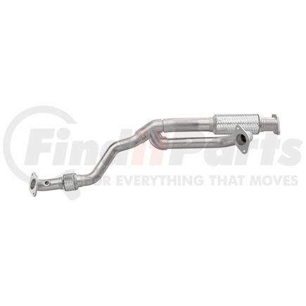50484 by WALKER EXHAUST - Exhaust Y Pipe 2" Inlet (Outside) 2.5" Outlet (Outside)