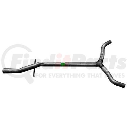 50527 by WALKER EXHAUST - Exhaust Y Pipe 2.25" Inlet (Inside)  1.875" Outlet (Outside)