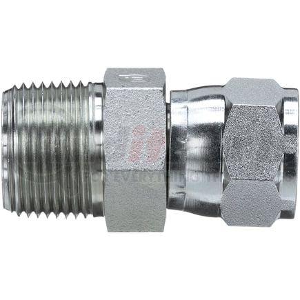G601460610 by GATES - Male Pipe NPTF to Female JIC 37 Flare Swivel (SAE to SAE)