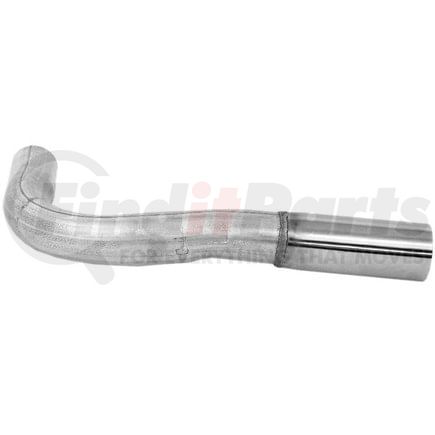 52352 by WALKER EXHAUST - Exhaust Tail Pipe 2.25" Inlet (Outside) 2.375" Outlet (Inside)