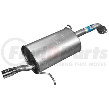 Walker Exhaust 53397 Exhaust Muffler Assembly Quiet-Flow SS Ajuste directo Ensamble de Mofle de Escape