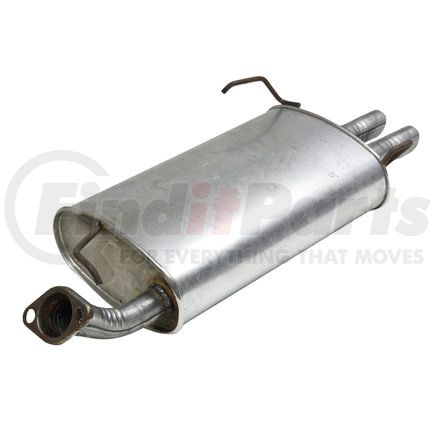 Walker Exhaust 53443 Exhaust Muffler Assembly Quiet-Flow SS Ajuste directo Ensamble de Mofle de Escape