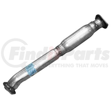 53667 by WALKER EXHAUST - Direct Fit Exhaust Resonator and Pipe Assembly