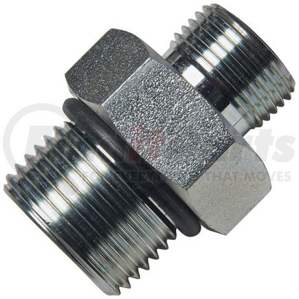 Gates G602652016 Hydraulic Coupling / Adapter Male O-Ring Boss to Male Pipe NPTF (SAE to SAE)