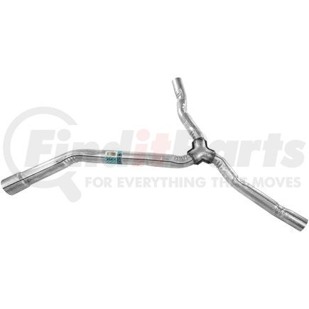 53895 by WALKER EXHAUST - Exhaust Y Pipe 2.5" Inlet (Inside) 2" Outlet (Outside)