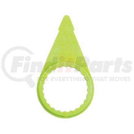 WCH02C by TECTRAN - 1 1/2" Wheel Nut Indicator (Wheel Check), Neon Yellow, AA Model Letter, Pack of 100