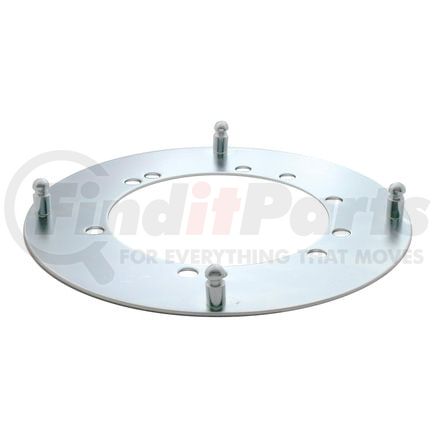 10113 by UNITED PACIFIC - Wheel Hub Cap Mounting Hardware - Trailer Hub Cap Mounting Bracket, Metal Oil Seal Cap