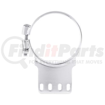 10288 by UNITED PACIFIC - Exhaust Clamp - 5", Chrome, for Kenworth