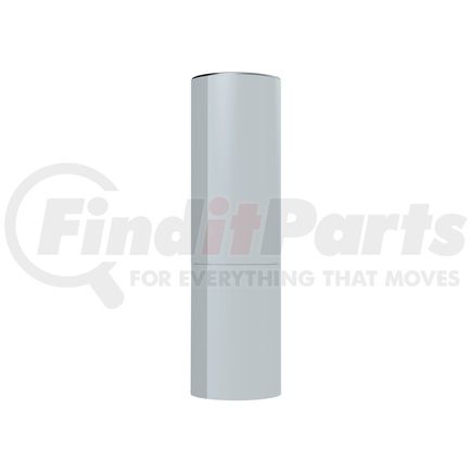 10371B by UNITED PACIFIC - Chrome Plastic 7.25" Tall Cylinder Wheel Lug Nut Cover, 33mm Thread-On