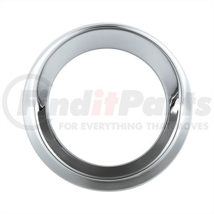 20547 by UNITED PACIFIC - Gauge Bezel - Pyrometer Gauge Cover, 2.25", with Visor, for Kenworth