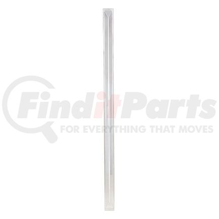 21166 by UNITED PACIFIC - Grille Bar - Stainless, 34" Size, for Peterbilt