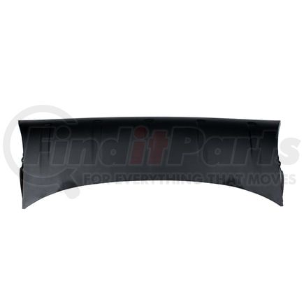 21688 by UNITED PACIFIC - Air Flow Deflector - Center Bumper, for 2015-2017 Volvo VN/VNL, with Aero Style Bumper