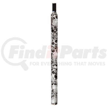 21798 by UNITED PACIFIC - Manual Transmission Shift Shaft Extension - 12", Skull Pattern