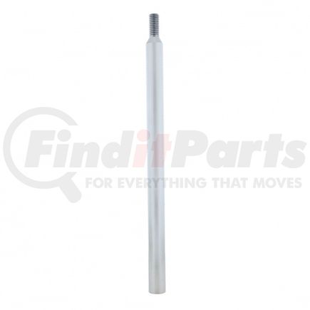 21914 by UNITED PACIFIC - Transfer Case Shifter Shaft - 12", Liquid Silver, Extension, with 1/2"-13 UNC Thread