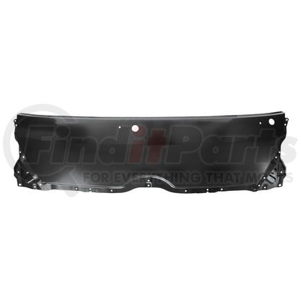 21954 by UNITED PACIFIC - Front Body Panel - Black, Steel, fits 2016-2020 Hino 155/195