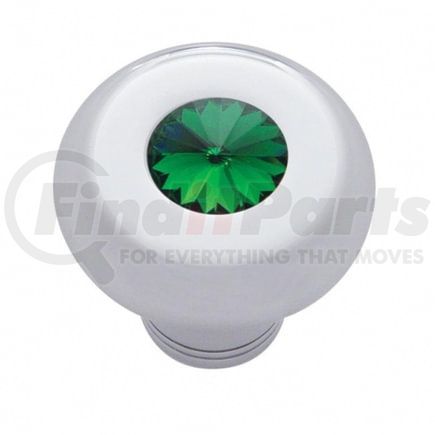 23585 by UNITED PACIFIC - Dash Knob - Small, Deluxe, with Green Diamond