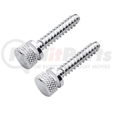 23837P by UNITED PACIFIC - Dash Panel Screw - Dash Screw, Short, Chrome, for Freightliner