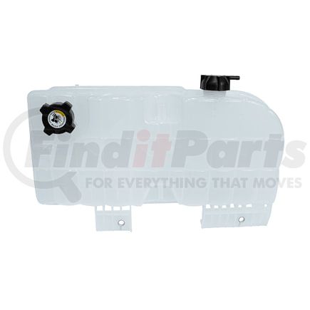 26007 by UNITED PACIFIC - Engine Coolant Reservoir - 1-1/16" dia. Main Outlet, with Cap and Sensor