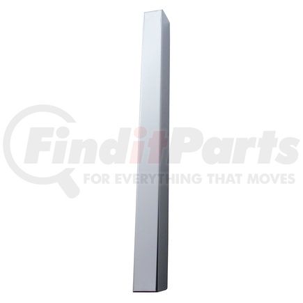 28135 by UNITED PACIFIC - Window Post Cover - Center, Stainless Steel, for Freightliner