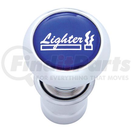 28487 by UNITED PACIFIC - Cigarette Lighter - Deluxe, Blue Glossy Sticker