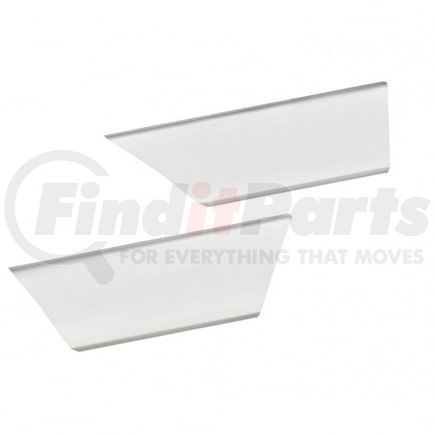 29050 by UNITED PACIFIC - Step Kick Plate - Back Upper, Stainless Steel, for 2007+ Kenworth T660/T680/T700