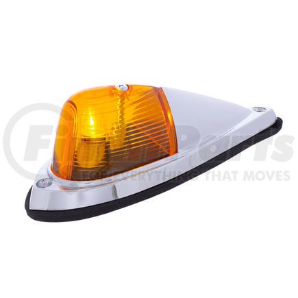 30076 by UNITED PACIFIC - Truck Cab Light - Pick-Up Light with Chrome Housing, Amber Lens