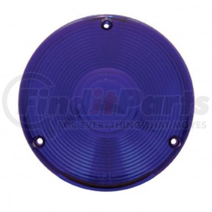 30244 by UNITED PACIFIC - Turn Signal Light Lens - Blue