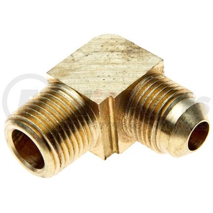 Gates G60654-0302 Hydraulic Coupling / Adapter Male SAE 45 Flare to Male Pipe - 90 (SAE Flare)