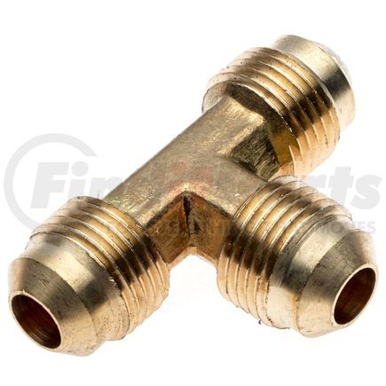 Gates G60669-0202 Hydraulic Coupling / Adapter SAE 45 Flare Union Tee Brass (SAE Flare)