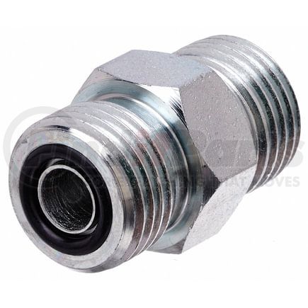 Gates G60705-0604 Hydraulic Coupling / Adapter Male Flat-Face O-Ring to Male Flat-Face O-Ring (SAE to SAE)