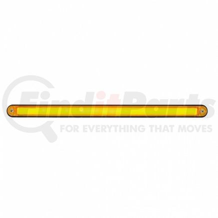 36492 by UNITED PACIFIC - Light Bar - "Glo" Light, LED, Turn Signal Light, Amber LED and Lens, Black/Plastic Housing, 24 LED Light Bar