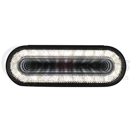 36837 by UNITED PACIFIC - Back Up Light - 24 LED, 6", Oval, "Mirage"