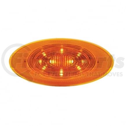 36873 by UNITED PACIFIC - Turn Signal Light - 10 LED Peterbilt 386 Front Fender, Amber LED/Amber Lens