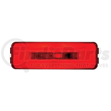 36993B by UNITED PACIFIC - Clearance Light - Bulk, Rectangular GloLight, 10 LED, Red LED/Lens