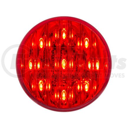 38171B by UNITED PACIFIC - Clearance/Marker Light - Red LED/Red Lens, 2", 9 LED