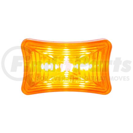 39245 by UNITED PACIFIC - Clearance Light - 3 LED, Rectangular, Amber LED/Lens, 2 Wires, with Bullet Connectors