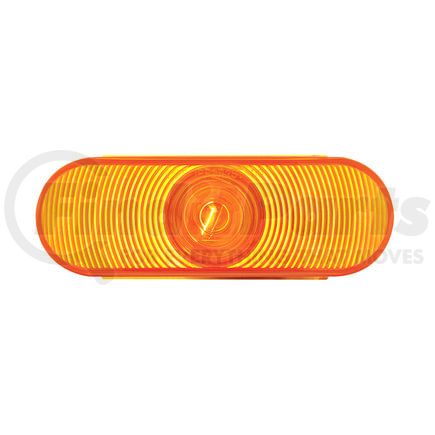 31361 by UNITED PACIFIC - Turn Signal Light - 6" Oval, Amber Lens