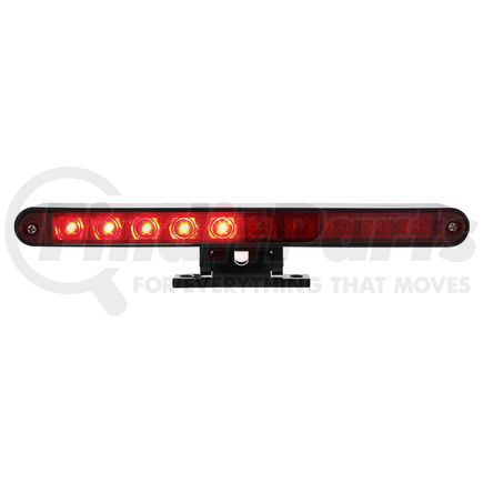 33012 by UNITED PACIFIC - Third Brake Light - Black, Red LED/Lens, 10 LEDs, with Swivel Pedestal Base