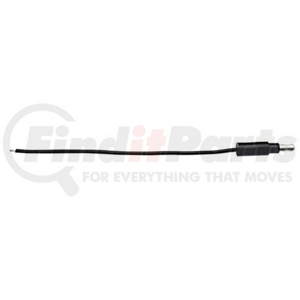 34213 by UNITED PACIFIC - Wiring Harness - 6" Single Lead Wire, with 0.180 Bullet Termination & Stripped End, Black