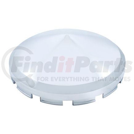 10258 by UNITED PACIFIC - Axle Hub Cover - Axle Cover Hub Cap, Front, Pointed