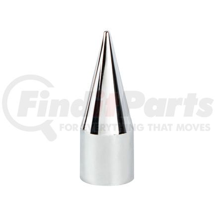 10351B by UNITED PACIFIC - Wheel Lug Nut Cover Set - Chrome, Super Spike Pickup