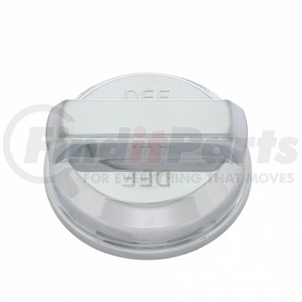 21265 by UNITED PACIFIC - DEF Cap Cover - Chrome, for Peterbilt & Kenworth