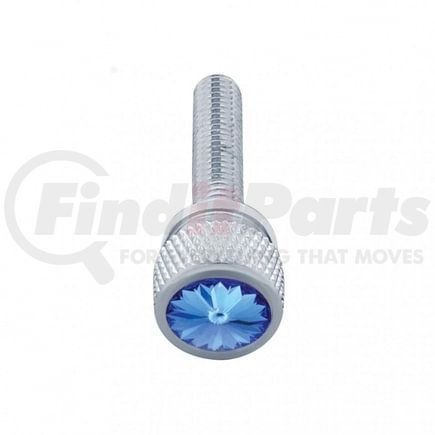 23816B by UNITED PACIFIC - Dash Panel Screw - Bulk, 1-3/16", Long M6, with Blue Crystal, for Kenworth