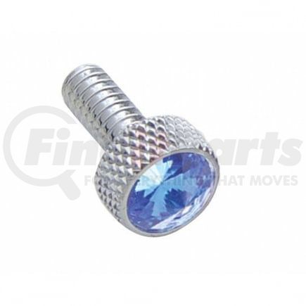 23832B by UNITED PACIFIC - Dash Panel Screw - Bulk, Small with Blue Crystal, for Peterbilt